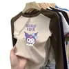 Moda Infantil Elegante e da Moda para Primavera, Outono e Inverno, Camisetas Básicas Engrossadas de Veludo Alemão para Meninos e Meninas, Camisetas de Manga Longa, Tops Infantis de Tamanho Médio e Grande