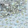 Decoraciones Mariposa para Uñas 9*10mm, Pedrería con Base Puntiaguda, Cristales para Uñas Irregulares Súper Brillantes, Decoraciones de Cristal para Uñas Usables Venta al por Mayor