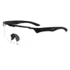 Gafas de Sol Deportivas al Aire Libre Nuevas Transfronterizas, Gafas de Ciclismo de Moda Anti-UV, Gafas de Sol Coloridas con Media Montura para Protección Solar para Hombres