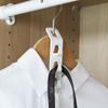 Ganchos de Conexão Espessados para Cabides para Economia de Espaço em Guarda-roupas, Ganchos Empilháveis Domésticos para Cabides