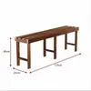 Peldaños de madera maciza para uso en exteriores, madera carbonizada, madera anticorrosión, soporte para flores, escalera, montado en el suelo, balcón, soporte para flores de suculentas para exteriores de varias capas