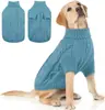 Ropa de cuello alto para perro Ropa de otoño e invierno Amazon 2025 Nueva Ropa para mascotas de otoño e invierno Suéter de punto de color liso