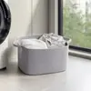 Cesta de Armazenamento Tecida com Fio de Algodão Amazon para Lanches, Cesta de Armazenamento para Itens Diversos, Cesto de Roupas Sujas, Cesto de Brinquedos Artesanal de Grande Capacidade