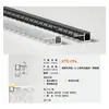 Canal de Luz Lineal LED Carcasa Luz Lineal para Gabinete Empotrado Canal de Luz Lineal Tira de Luz Decorativa de Aleación de Aluminio Fabricante de Canal de Aluminio