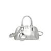 2025 Retro Simple Bolso Satchel Shell Verano Nuevo Trendy Nicho Moda Costuras Bolso Bandolera Cruzado para Viajero
