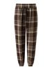 Exportación Europea y Americana Transfronteriza Amazon Wish Pantalones Casuales de Raya Cuadros para Hombre Pantalones Casuales de Moda Tobillo con Lazo de Tendencia