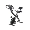 Bicicleta Estática Plegable con Control Magnético, Bicicleta de Ejercicio Silenciosa con Transmisión por Correa, Certificada CE para Venta Transfronteriza