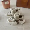 Tênis Esportivo Infantil, Sapatos para Meninas, Novo Estilo Primavera 2026, Tênis Fashion de Princesa para Meninas, Tênis de Corrida para Crianças Maiores