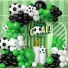 Cadena de Globos Temática de la Nueva Copa Mundial de Fútbol Transfronteriza Set Copa de Campeonato de Papel de Aluminio Serie Deportiva Globos Decorativos