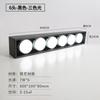Luminária de Teto LED Minimalista de Sobrepor para Sala de Estar, Sem Luz Principal, Luz Multi-Pontos, Luminária Caixa Quadrada, Spot para Quarto