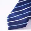 Corbata para Traje de Hombre Profesional Boda Novio Estudiante Negocios Negra 8cm Rayada Corbata de Negocios para Hombre Atada a Mano
