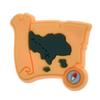 Pirata Transfronterizo Dibujos Animados Accesorios para Joyería DIY Parche Suave Pequeño de PVC Material de Decoración para Ropa Funda de Teléfono Móvil Venta al por Mayor