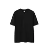 Ropa para Hombre Jie Zhan Lujo Ligero Old Money Camiseta de Doble Cara 2026 Nueva Llegada Primavera/Verano Color Sólido Simple Básica Versátil Manga Corta Personalizable