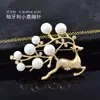 Venda Direta de Fábrica de Joias Taobao Mais Vendido Broche Broche Moda Corsage Liga de Zinco Feminina Broche de Diamante