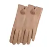 Guantes de Terciopelo Alemán Cálidos de Invierno Nuevos Transfronterizos, Engrosados y Forrados de Felpa, Guantes con Pantalla Táctil a Prueba de Frío, Guantes para Esquiar y Ciclismo al Aire Libre