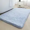 Alfombra de Baño Gruesa de Lana de Cordero Transfronteriza Color Sólido Simple Absorbente Felpudo Sala de Estar Alfombra de Piso de Cobertura Completa Alfombra para Entrada de Dormitorio