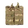 Nueva Bolsa Táctica de Dos Eslabones Chaleco de Campo Bolsa para Accesorios Molle Ventilador Militar Sc Bolsa de Cosméticos Fabricante Mayorista