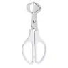 Tijeras para huevos de codorniz tijeras de acero inoxidable cortador de huevos tijeras para abrir cáscara de huevo de ave separador para abrir cáscara de huevo tijeras de cocina