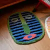 Alfombrillas de Baño Transfronterizas, Tufted y Flocked, Engrosadas, Absorbentes de Agua, Esterillas Refrigerantes, Alfombrillas para Puerta de Inodoro, Suministro de Comercio Exterior