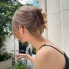 Pinza de color gel mediano Clip para el pelo retro ojo de gato coreano Pinza para el pelo Pinza para la parte trasera de la cabeza Comercio transfronterizo Comercio exterior Al por mayor