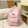 Mochila Estilo Universitario Nueva para Estudiantes, Unisex, Gran Capacidad, Impermeable, Bolsa Escolar Reductora de Peso, Bolso de Hombro Simple y Ligero