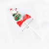 Pequeño Santa Claus de Resina Tarjeta para Pastel Decoración para Pastel Productos Navideños Decoración para Hornear