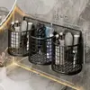 Caixa Organizadora de Cosméticos, Tubo Porta-Pincéis de Maquiagem, Suporte para Bancada de Maquiagem, Porta-Canetas de Parede, Suporte para Armazenamento de Batom e Produtos de Skincare para Uso Doméstico