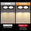 Lâmpada da grade do diodo emissor de luz 15x15 lâmpada de teto da grade de alumínio única e dupla cabeça 10x20 rack preto da uva especial quadrado Downlight