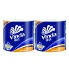 Papel en Rollo Vinda 140g, Exclusivo para Clientes Nuevos, Azul Clásico 2 Rollos con Tubo, Rollo de Papel Higiénico, Servilletas de Papel para el Hogar