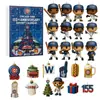 Novo Produto na Estação Independente Washington Nationals 56º Aniversário Dia do Advento Caixa Surpresa Decoração de Árvore de Natal Pingente de Acrílico