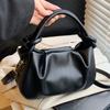2025 Primavera Nuevo Nicho Retro Bolso de Mujer Bolso Media Luna Bolso Dumpling Viaje Versátil Hombro Cruzado Bolso de Mano