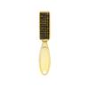 Barbearia Escova de Barba Vintage Cabo de Plástico Galvanizado Escova de Barba Limpeza Escova de Barba Ferramentas de Cabeleireiro