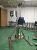 Dispersor Misturador Industrial à Prova de Explosão de Alta Potência Alta Velocidade Frequência Variável Aço Inoxidável Display Digital Grande de Piso Conversor de Frequência Emulsificante