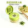 Mini Prensa Manual Multifuncional de Acero Inoxidable Tipo Prensa para Ajo de Cocina, Machacador de Ajo, Triturador de Ajo