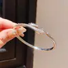 Pulseira em Ouro 18K Banhado, Estilo Retrô, Fivela de Cruz em Forma de Cobra com Zircônia, Versátil, Luxo Acessível e Joia de Alta Qualidade
