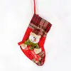 Set de Decoración Navideña Transfronteriza Calcetines de Navidad Bolsa de Regalo Muñeco de Nieve Colgante para Árbol de Navidad Decoración para Fiesta Suministros para las Fiestas
