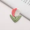 Vestuário, Chapéus, Acessórios de Decoração Têxtil para Casa, Patches Bordados, Patches Bordados Coloridos de Tulipa Costurados à Mão em Poliéster para Bonecas