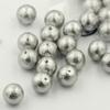 Japonés Clásico planta algodón gris perla grande con agujero pasante medio agujero aretes con cuentas aretes aretes accesorios