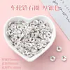 Cuentas Espaciadoras de Oro de 24K Alta Retención de Color Hechas a Mano Accesorios para Joyería DIY Cuentas Espaciadoras para Collar Pulsera Materiales Directo del Fabricante