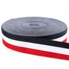 Poliéster Inter-cor Tricolor Vermelho Branco Azul Fita de Medalha Vermelho Branco Preto Alça para Pendurar Acessórios de Fita Faixa Lateral de Calça