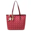 Bolso de Hombro y Axila Rojo de Gran Capacidad para Mujer 2025 Otoño e Invierno Nuevo Bolso de Boda Bolso de Novia Bolso Tote de Alta Gama