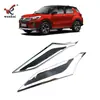 Adequado para Farol Modificado Perodua Ativa Tiras Decorativas Eletrodepositadas Especiais Patch de Sobrancelha para Farol