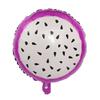 Globo de empuje para microempresa de 18 pulgadas de aluminio con forma de fruta, sandía, naranja, fresa, carambola, globo de papel de aluminio al por mayor