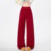 Pantalones Banana de Mujer con Pedrería Estrellada Otoño 2026 Nuevo Cintura Alta Adelgazantes Sueltos Pierna Recta Casual Pierna Ancha