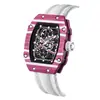 Venta Caliente Transfronteriza Correa de Nailon en Forma de Barril Ultradelgada Reloj para Hombre de Moda Reloj de Cuarzo Marca Reloj para Hombre Nuevo Modelo