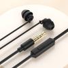 Y2 Audífonos para Dormir Uso Indoloro Android Universal Impermeable Llamada Canto Audífonos Tapón para el Oído Alámbrico Control por Cable Dormir