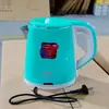 Chaleira elétrica de aço inoxidável com superfície polida, 5L, desligamento automático, proteção contra fervura a seco, presente, entrega em uma peça