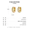Pendientes de Textura Lujo Ligero con Incrustaciones Doradas y Textura de Circonita, de Moda y de Gama Alta, Versátiles y No Exigentes, Pendientes Llamativos para Mujer