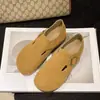 Sapatos Birkenstock femininos de sola grossa e cobertura total, novos sapatos casuais slip-on para o verão e outono de 2026, mocassins casuais Birkenstock Maillard
