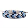 2020 nuevo estilo ins pulsera de algodón y lino estilo japonés cuerda de mano tejida a mano algodón de venta caliente europeo y americano